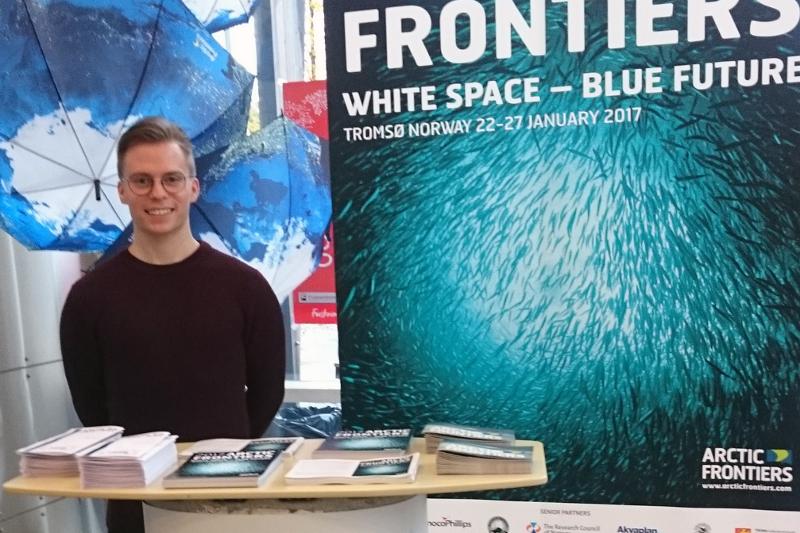 Martin Mathisen mener studentene hører hjemme på Arctic Frontiers-konferansen. 